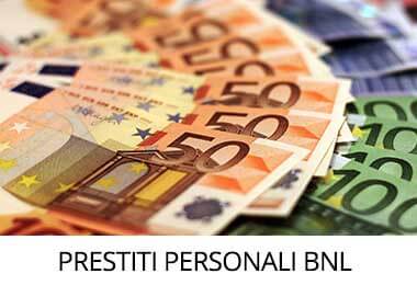 prestiti personali bnl